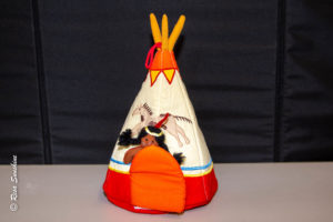 One little Injun livin’ all alone, He got married and then there were none.