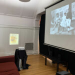 The layout for the video exhibit